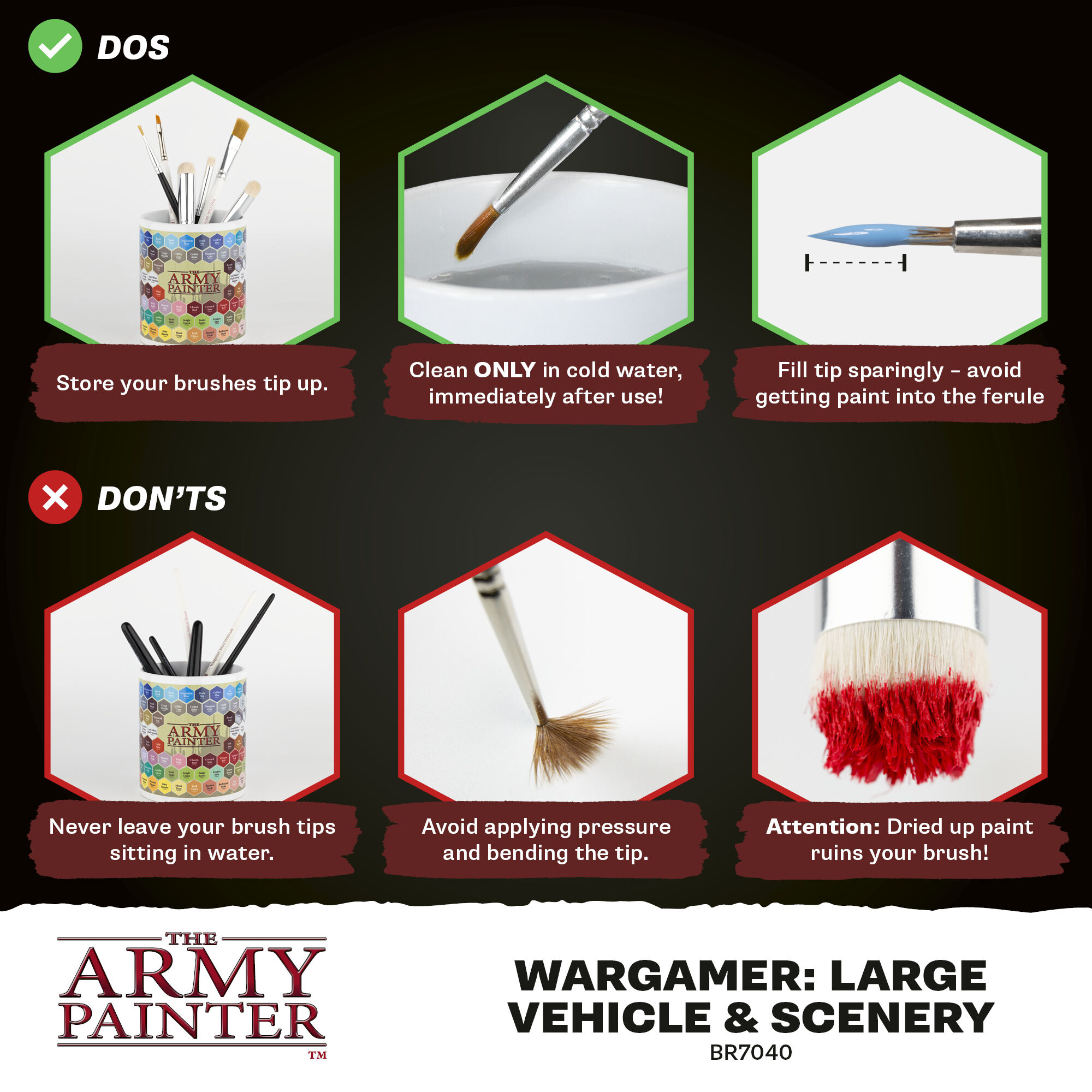 The Army Painter | Large Vehicle & Scenery | Wargamer Brush
