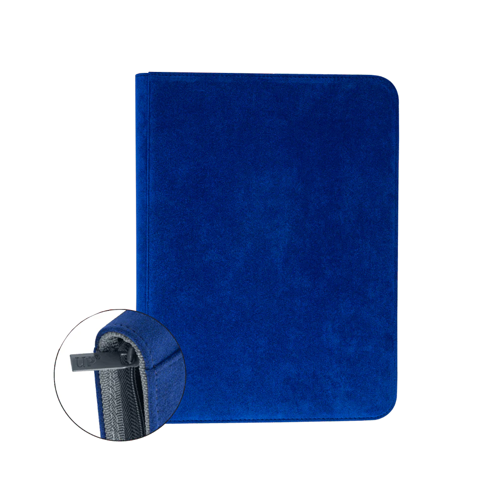 Ultra Pro - Vivid Deluxe 9-Pocket Zippered PRO-Binder: Blue