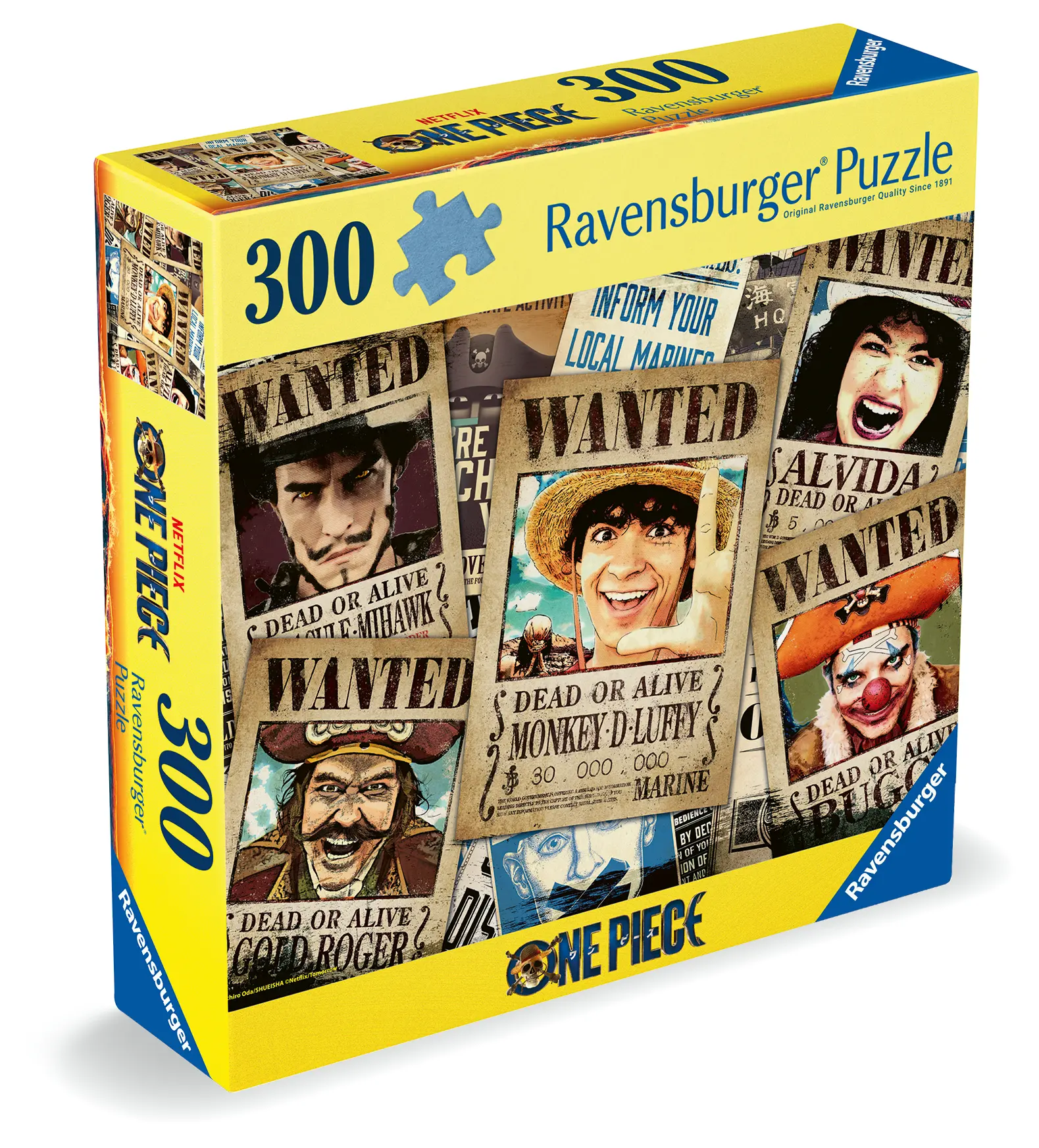 Ravensburger | One Piece Wanted! | 300 Teile Puzzle