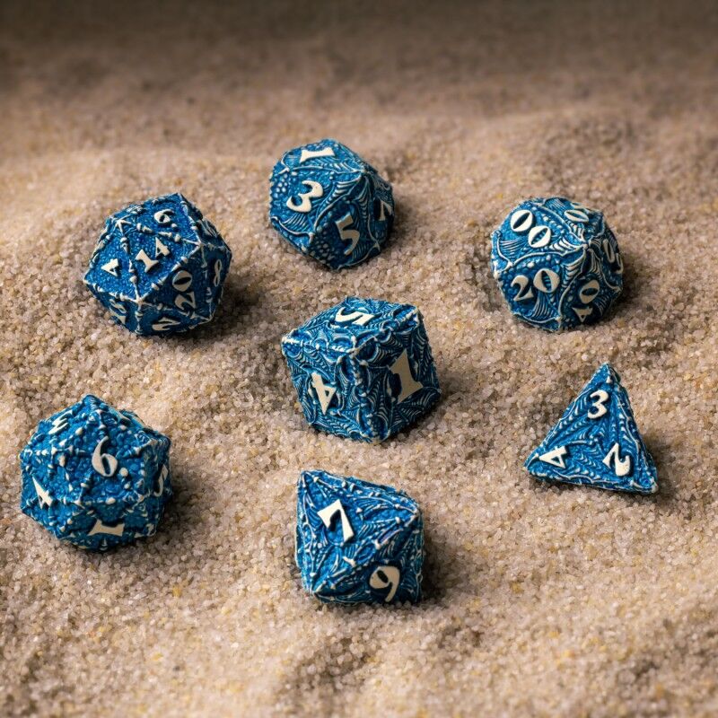 Q Workshop | The Himalayan Sharpclaw | Dracopolis Dice Set