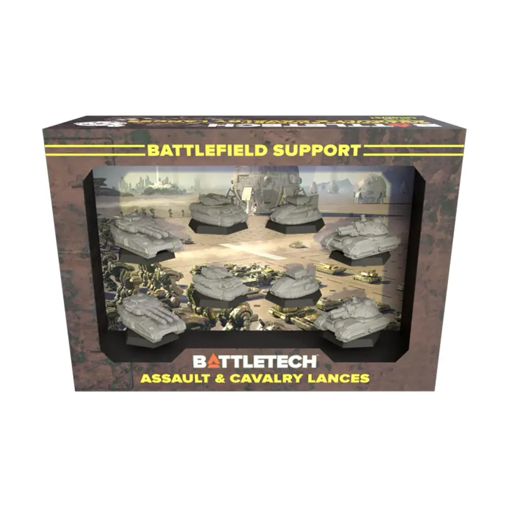 Catalyst Game Labs: BattleTech Battlefield Support Assault & Cavalry - Miniature Games