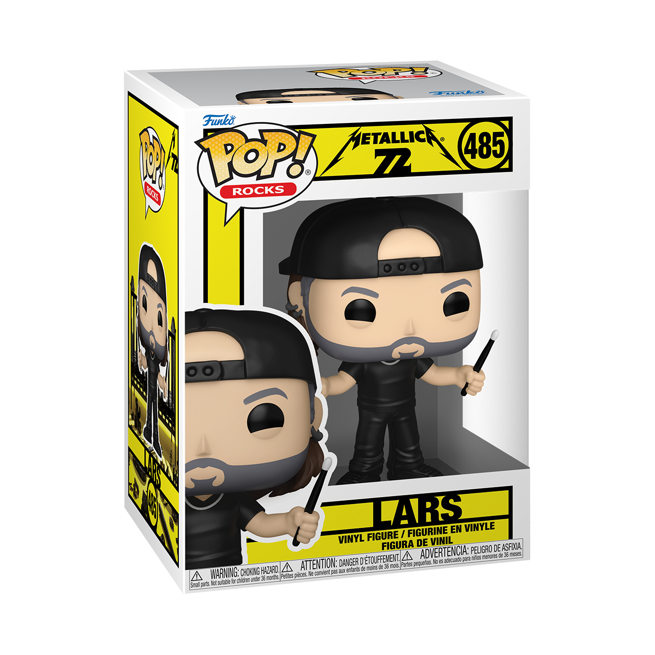 POP! Rocks: Lars (72 Seasons) - Metallica