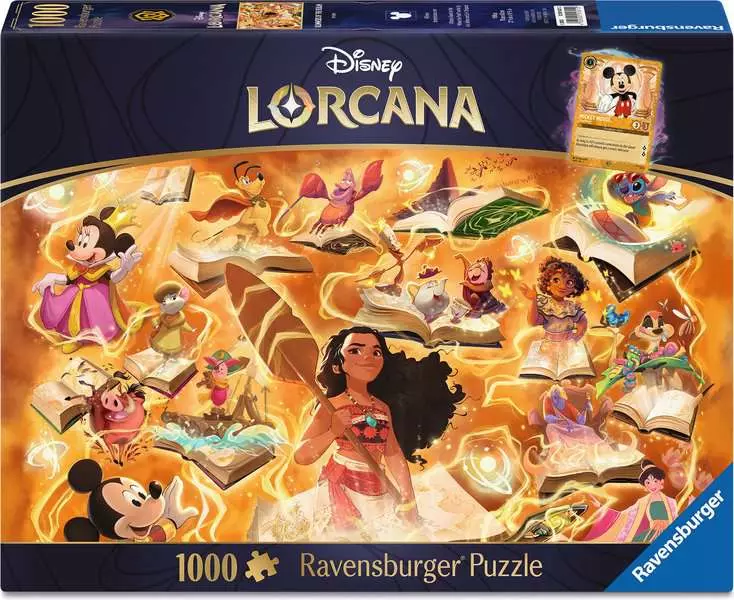 Ravensburger | Disney Lorcana Glimmers of the Realm Amber | 1000 Teile Puzzle