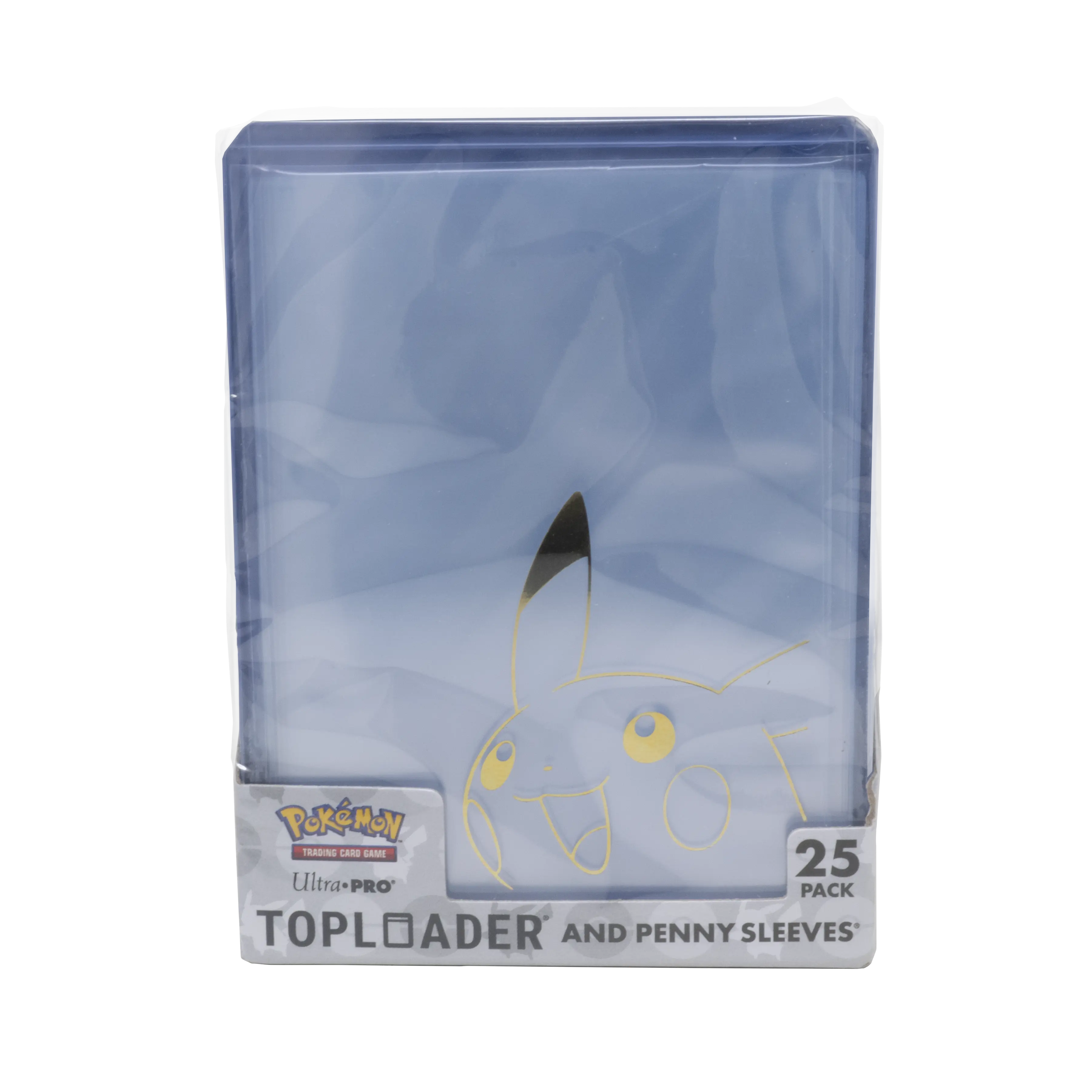 Ultra Pro | Pikachu Toploader And Penny Sleeves | Combo Pack (25er Pack)