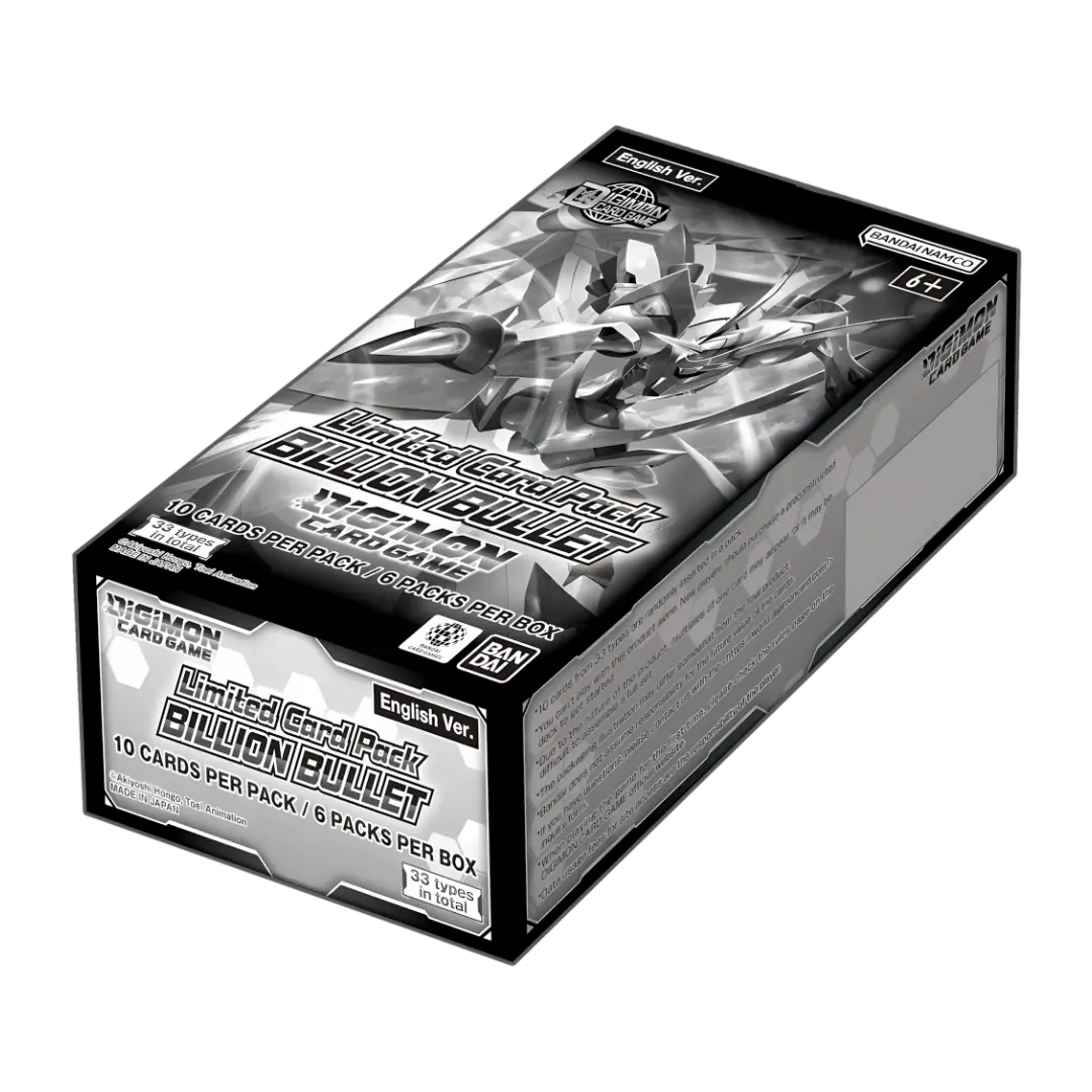 Digimon TCG | Billion Bullet (LM-06) | Limited Booster Display (EN)