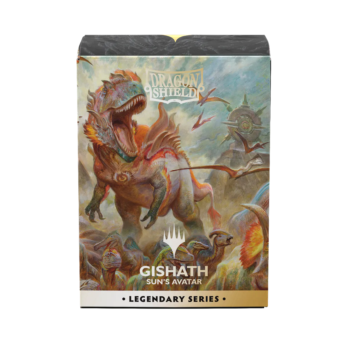 Dragon Shield | Legendary Series - Gishath, Sun´s Avatar | Matte Dual Art Sleeves Standard Size