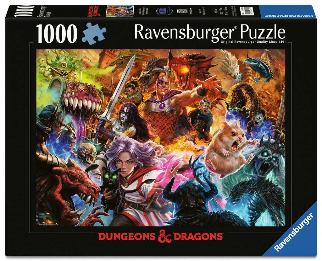 Ravensburger | Dungeons & Dragons - Critical Encounters | 1000 Teile Puzzle