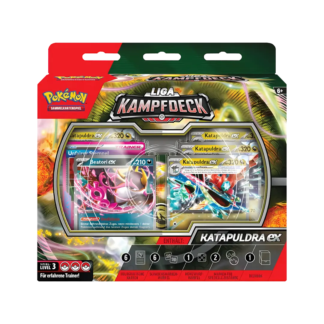 Pokémon TCG: Katapuldra ex - Liga Kampfdeck (DE)