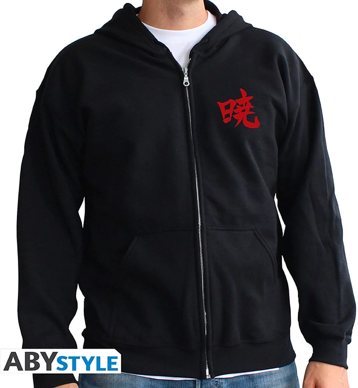 Abysse: Naruto Shippuden - Zipped Hoodie Herren (M) - Akatsuki