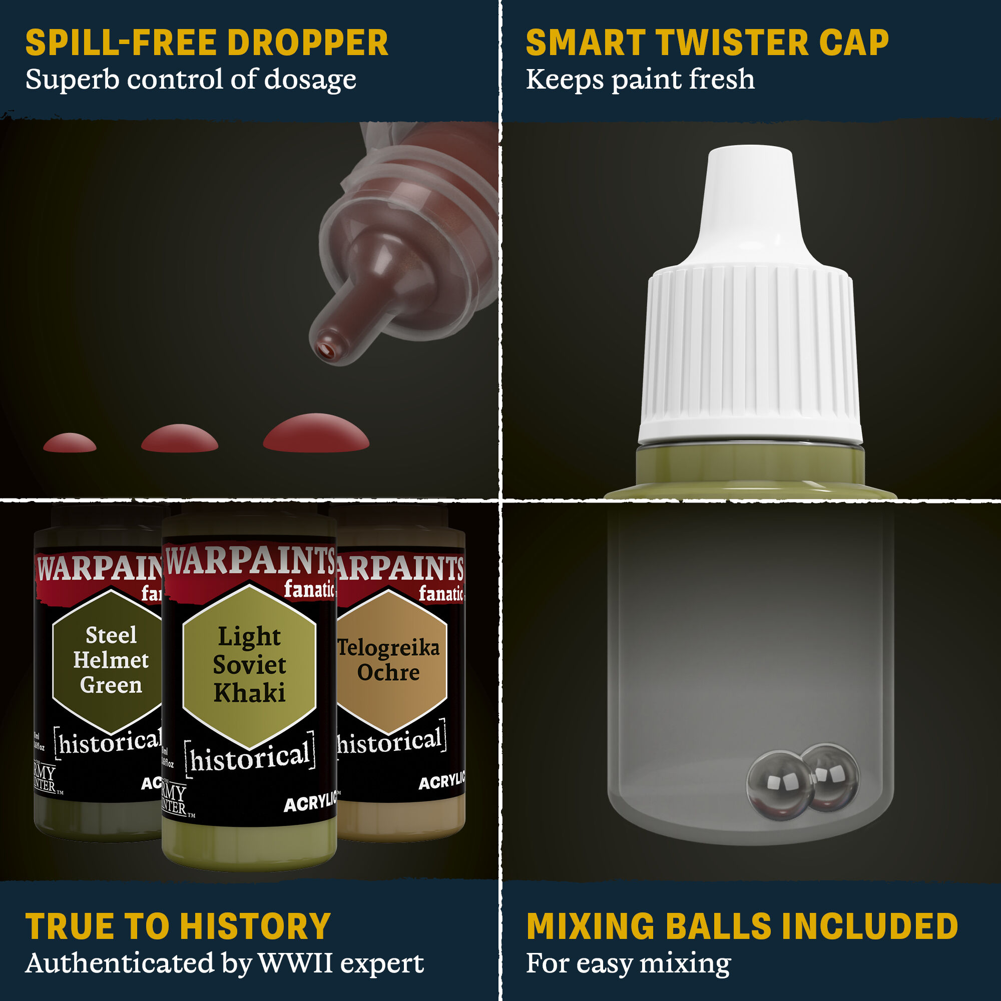 The Army Painter | Historical: World War II Soviet Union | Paint Set