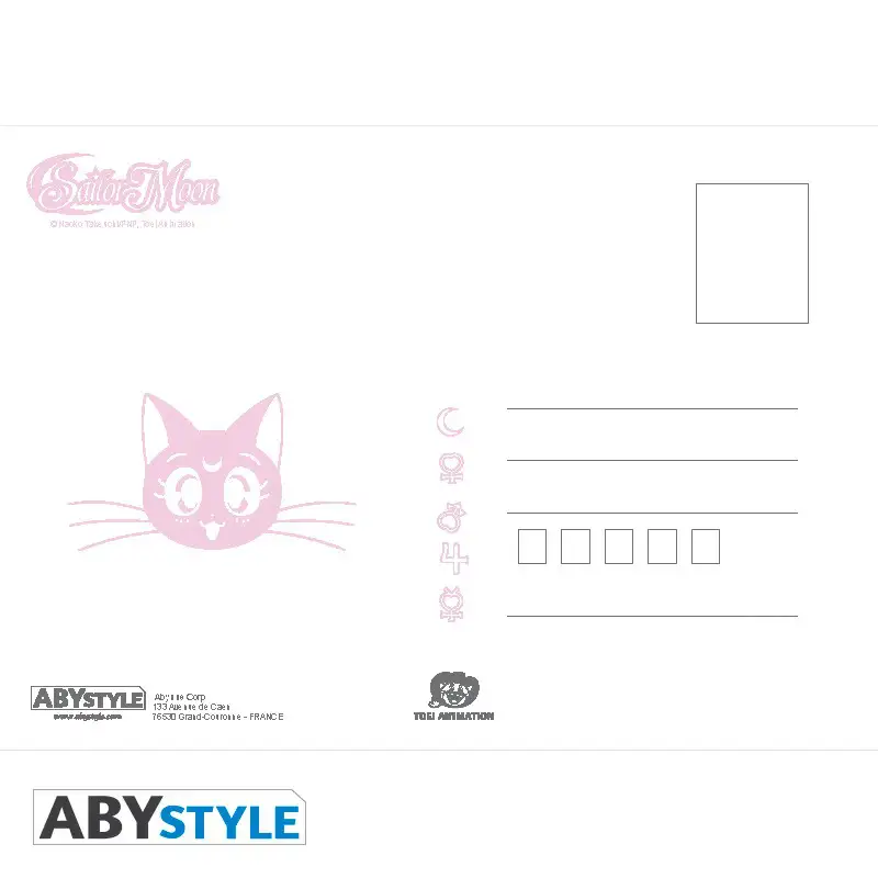 Abysse | Postcards (14,8 x 10,5cm) Set 1 | Sailor Moon