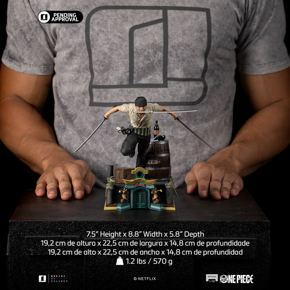 Iron Studios | Roronoa Zoro | One Piece - Art Scale 1/10