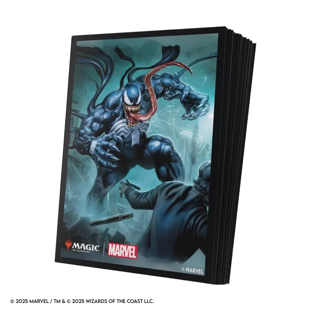 Gamegenic | Magic The Gathering - Spider-Man / Venom | Premium Art Sleeves (105 Stück)