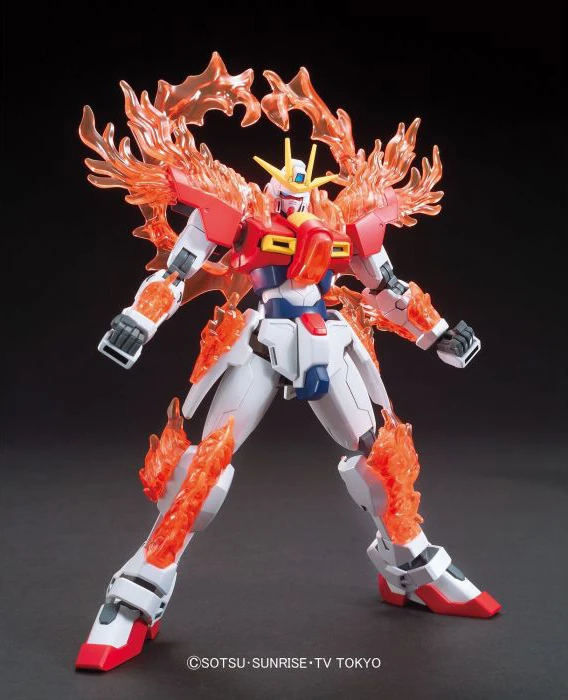 Bandai | HGBF Burning Try Gundam | Gundam Build Fighters Try (1/144)
