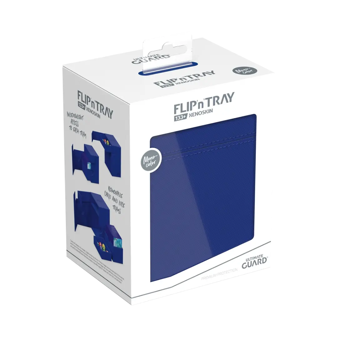 Ultimate Guard | Flip`n`Tray | XenoSkin (133+) Blau