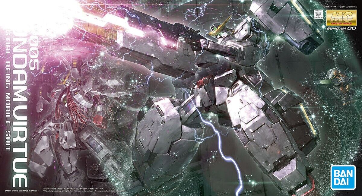 Bandai | MG GN-005 Gundam Virtue Celestial Being Mobile Suit | Mobile Suit Gundam (1/100)