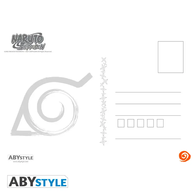 Abysse | Postcards (14,8 x 10,5cm) Set 1 | Naruto Shippuden