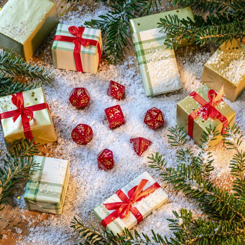 Q Workshop | 2022 Edition | Christmas Dice Set
