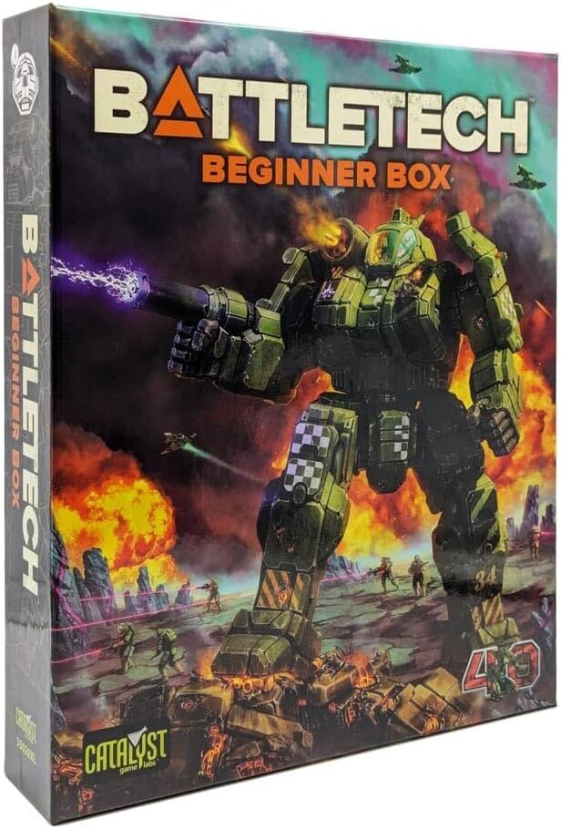 Catalyst Game Labs: BattleTech Beginner Box 40th Anniversary - Miniature Games