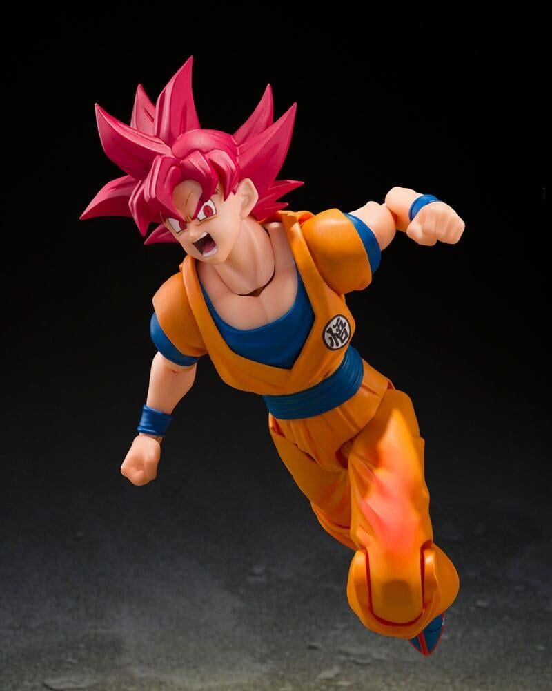 Tamashii Nations | Super Saiyan God Son Goku God Aura S.H.Figuarts (15cm) | Dragon Ball Super