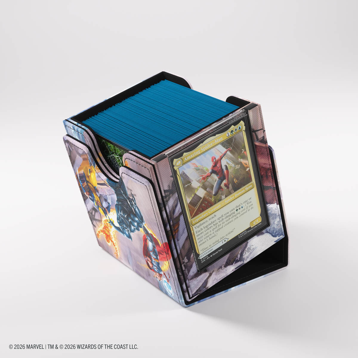 Gamegenic | Marvel Super Heroes - Marvel Super Heroes | Deckbox Sidekick PRO 100+ XL