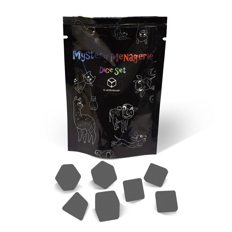 Q Workshop | Box Of 12 Mystery Menagerie | Dice Sets