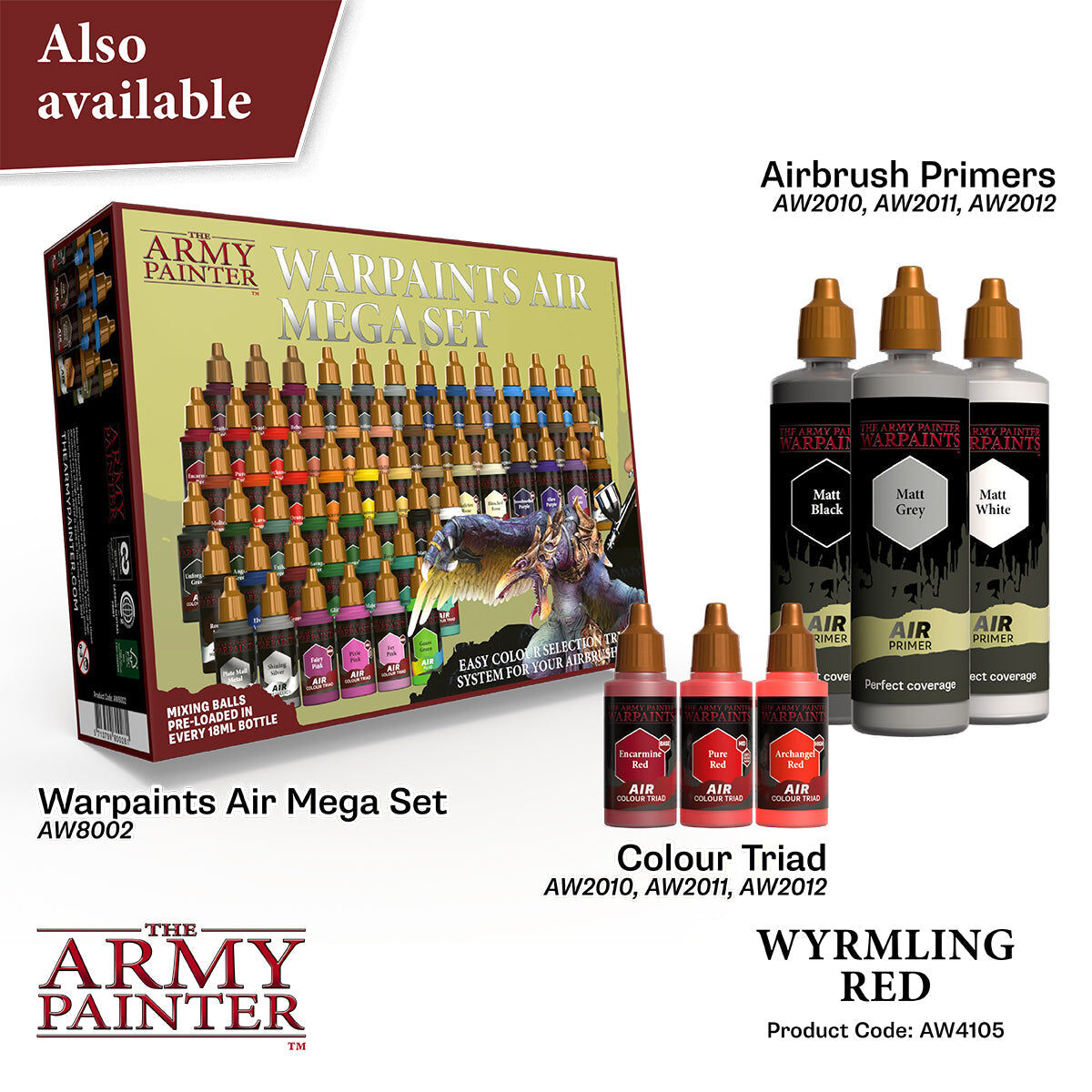 The Army Painter - Wyrmling Red - Warpaints Air