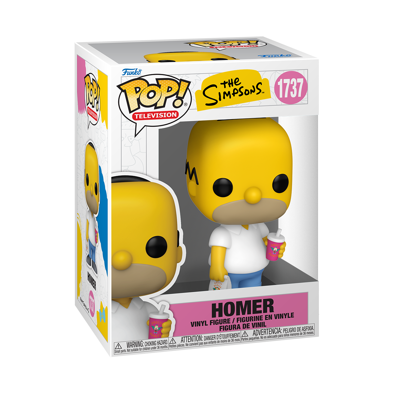 POP! TV: Homer with Krusty Burger - The Simpsons