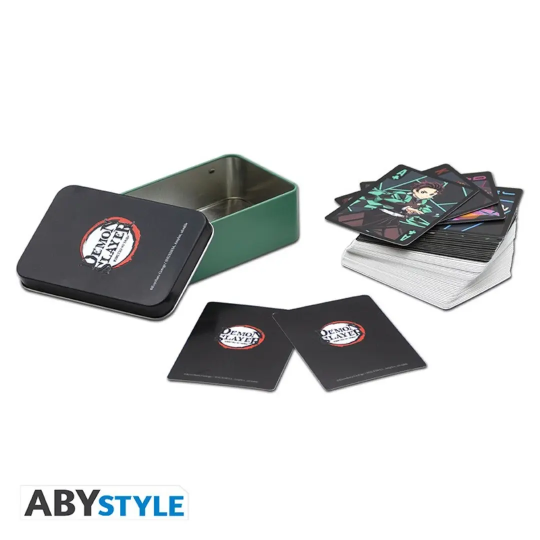 Abysse | Spielkarten-Deck mit 54 Karten | Demon Slayer