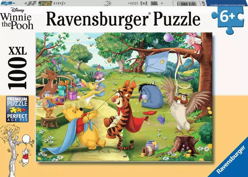 Ravensburger | Winnie Puuh Die Rettung | 100 Teile XXL Puzzle