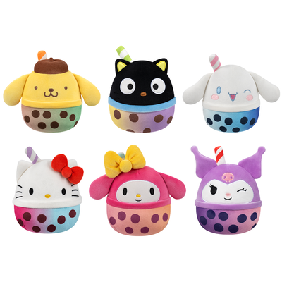 Squishmallows | Little Plush Mystery Bag | Hello Kitty and Friends Assortment (9pc)