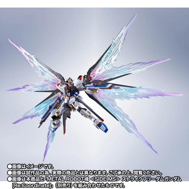 Tamashii Nations | Wings Of Light & Hi Mat Full Burst Set Metal Robot Spirits (50cm) | Gundam