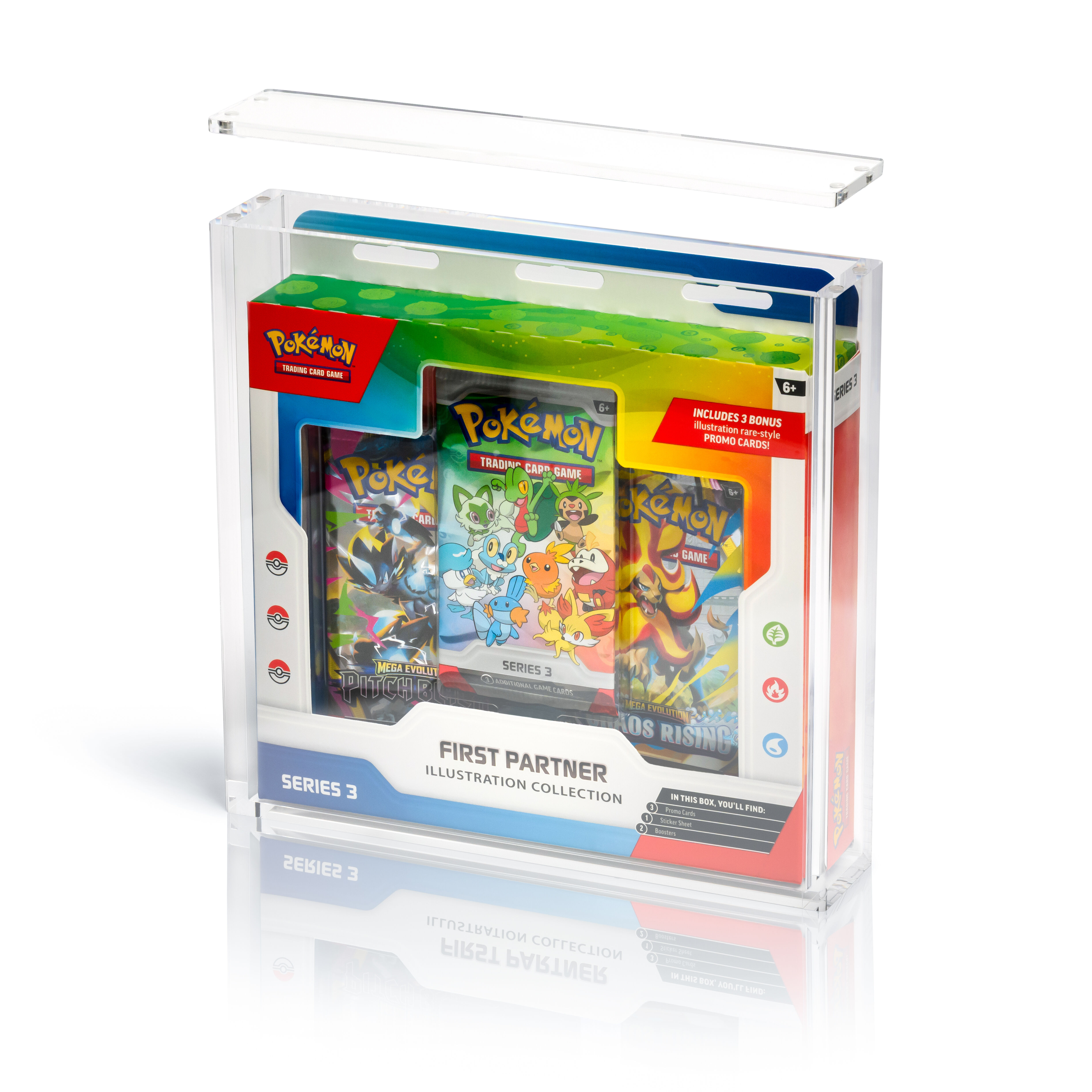 The Acrylic Box | Pokémon First Partner Collection | Acryl Case