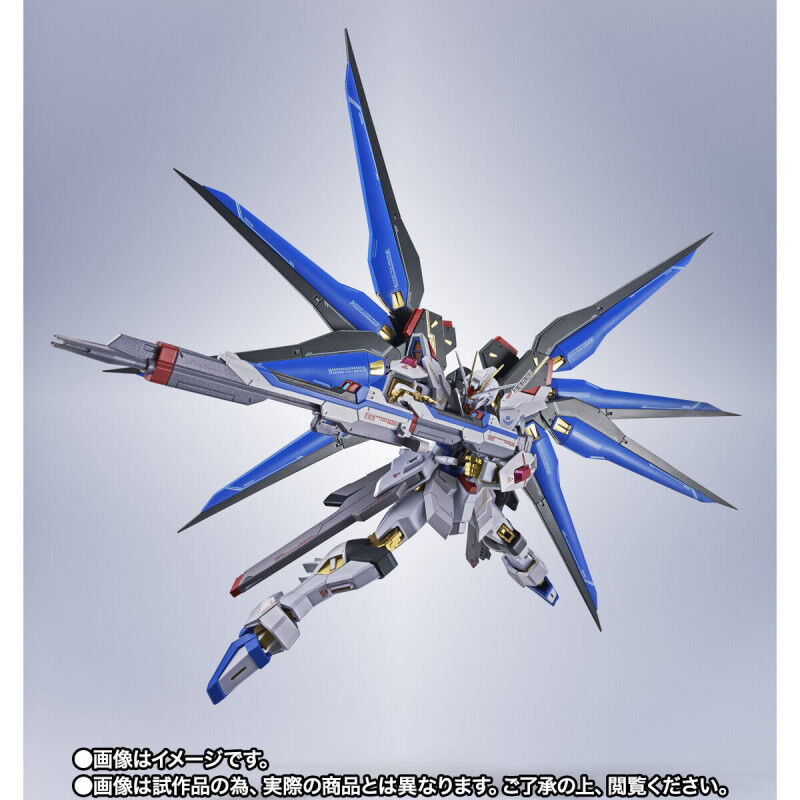 Bandai:  Metal Robot Spirits Strikefreedom Type II - Mobile Suit Gundam SEED Freedom ca. 14cm