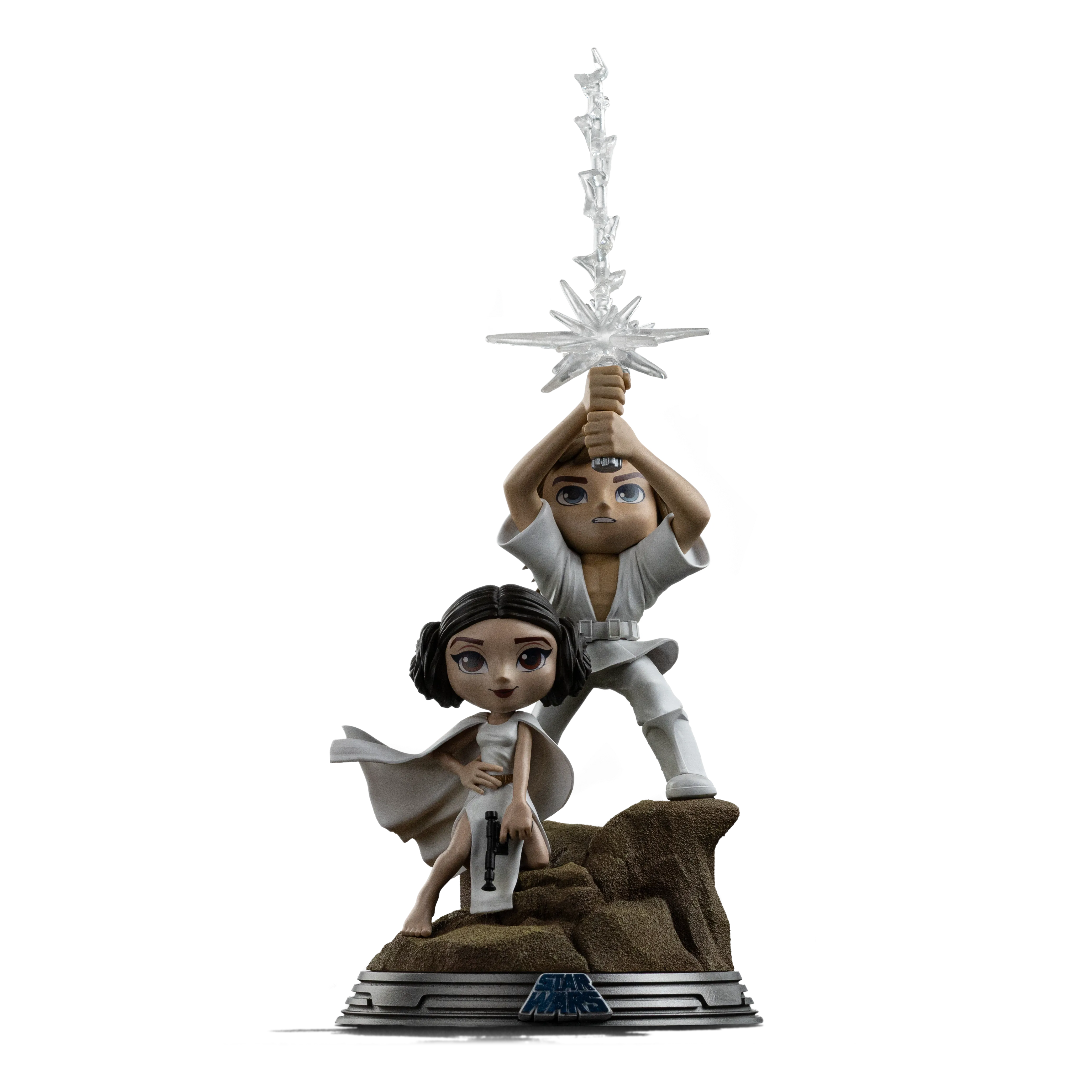 Iron Studios: Luke and Leia - Star Wars Poster MiniCo