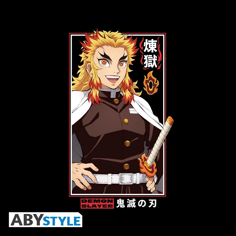 Abysse: Demion Slayer - Unisex T-Shirt (XL) - Rengoku S3