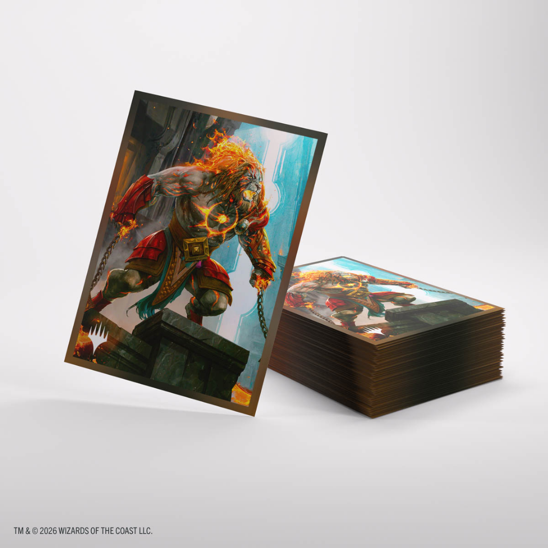 Gamegenic | MTG: Reality Fracture - Ajani, Path of Vengeance | Premium Art Sleeves (105 Stk.)