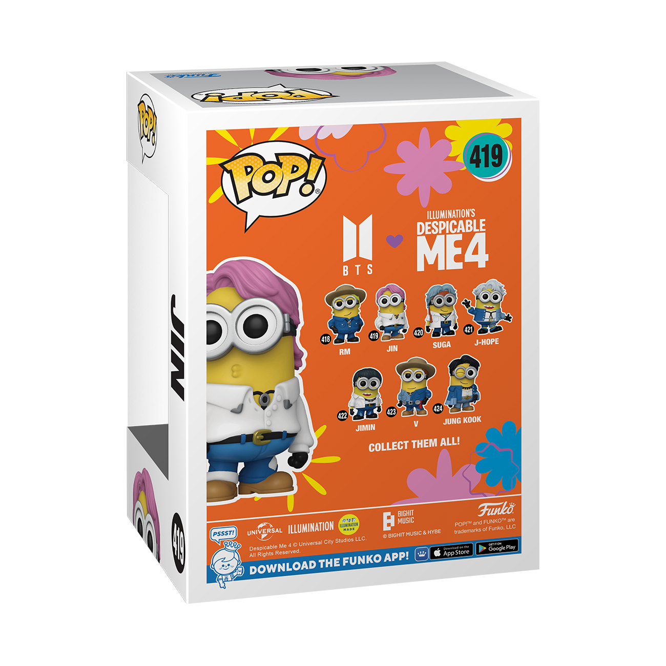 POP Rocks: Jin (Minion) - BTS X Despicable Me