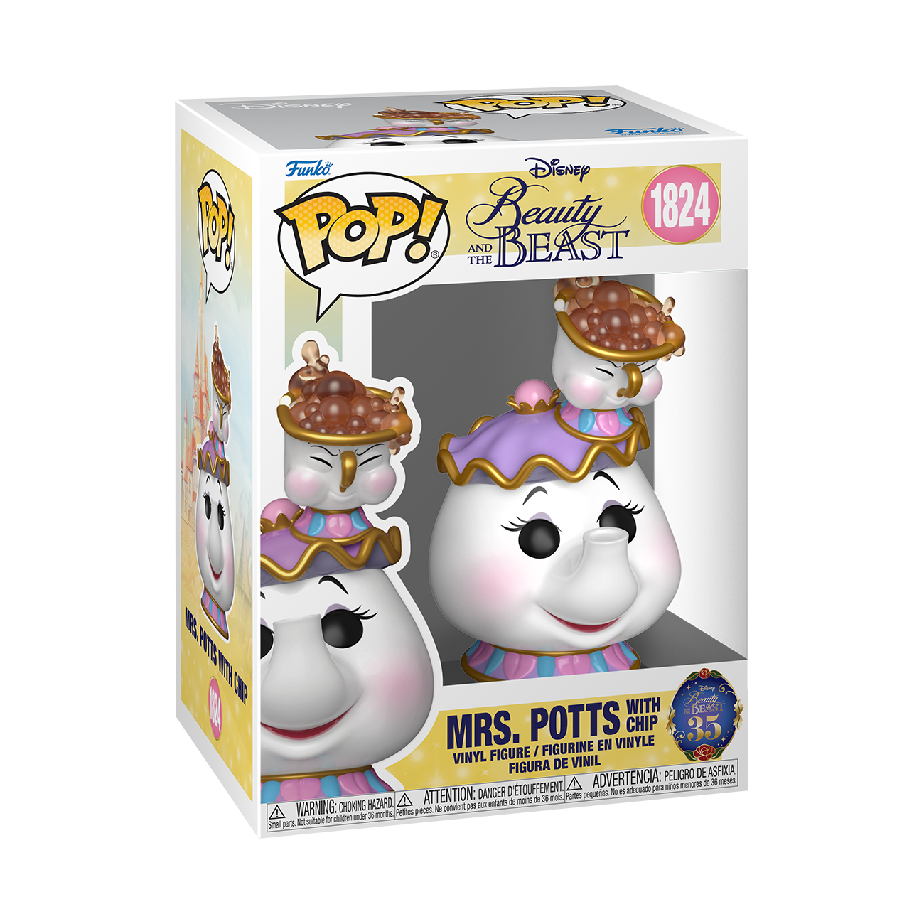 Pop! Vinyl | Mrs. Potts with Chip | Beauty and the Beast