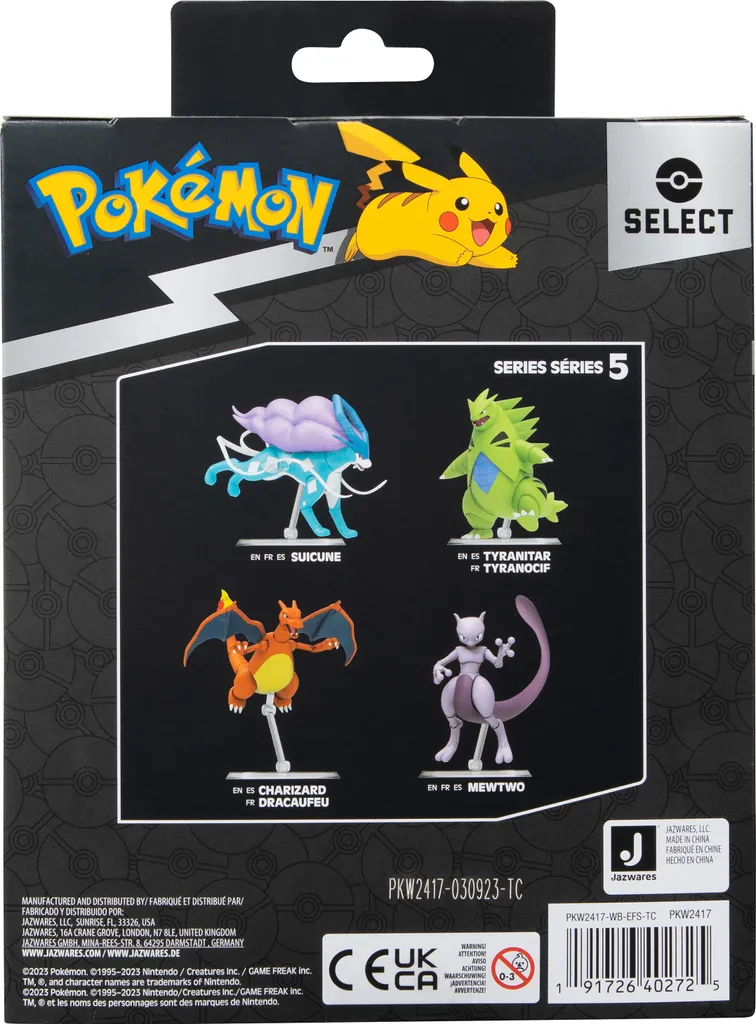 Pokémon | Select Actionfigur | Mewtu 15 cm