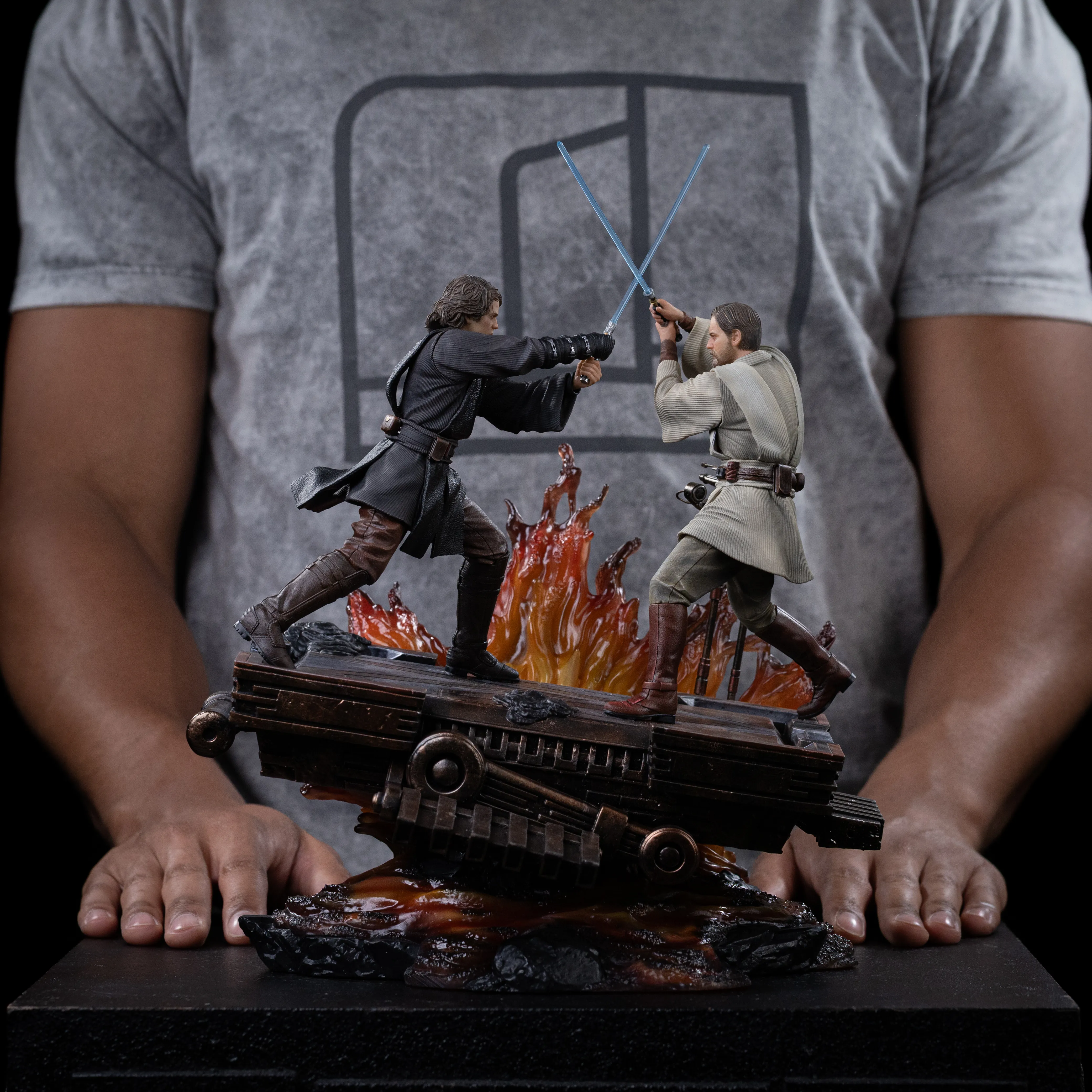 Iron Studios: Anakin vs. Obi-Wan - Star Wars Art Scale 1/10