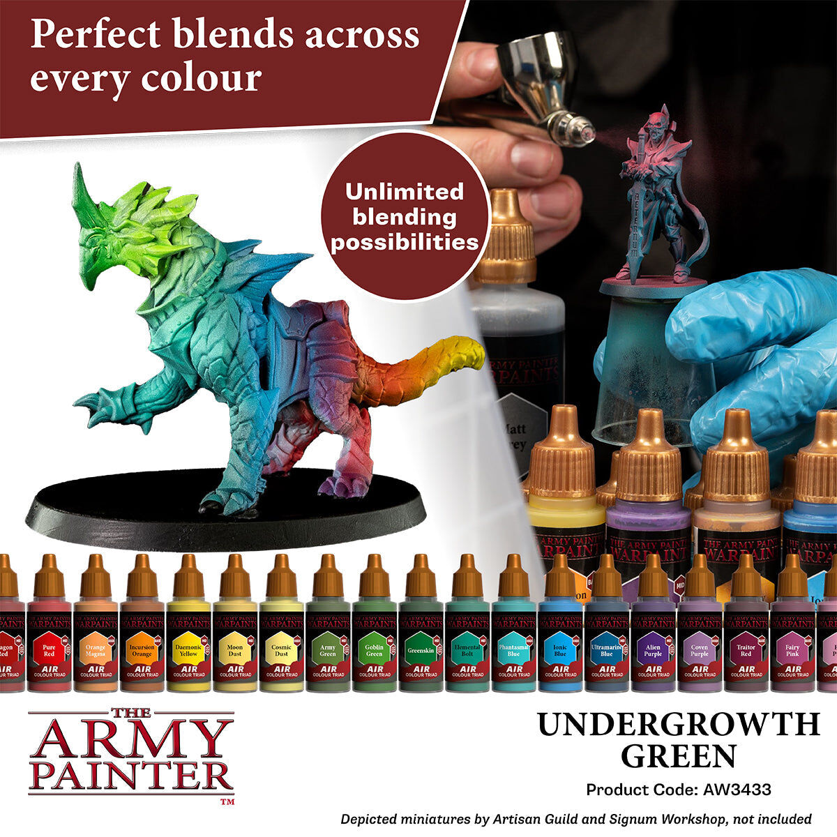 The Army Painter - Undergrowth Green - Warpaints Air