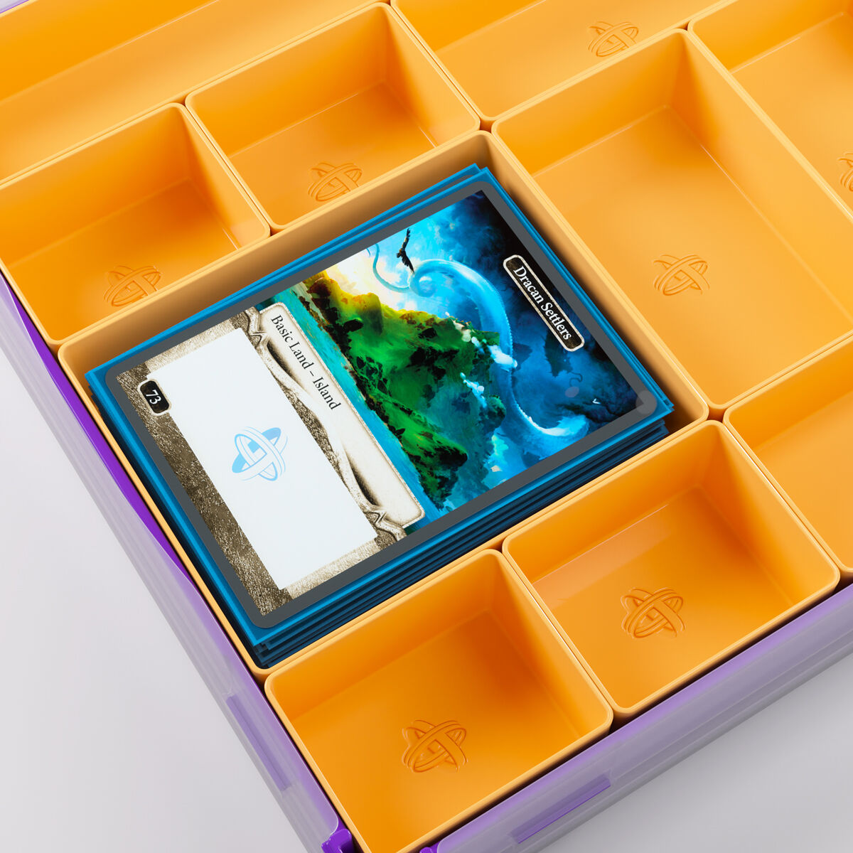 Gamegenic - Token Silo XL Purple/Orange