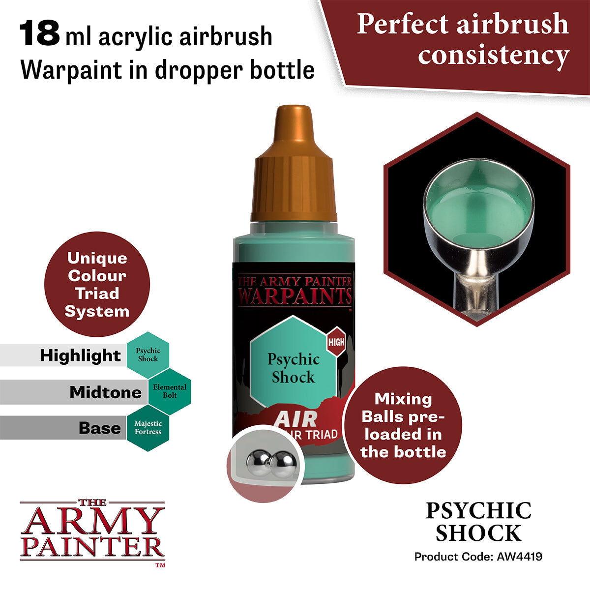 The Army Painter - Psychic Shock - Warpaints Air
