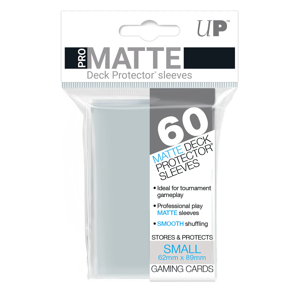 Ultra Pro: PRO-Matte 60ct Small Deck Protector® Sleeves - Clear