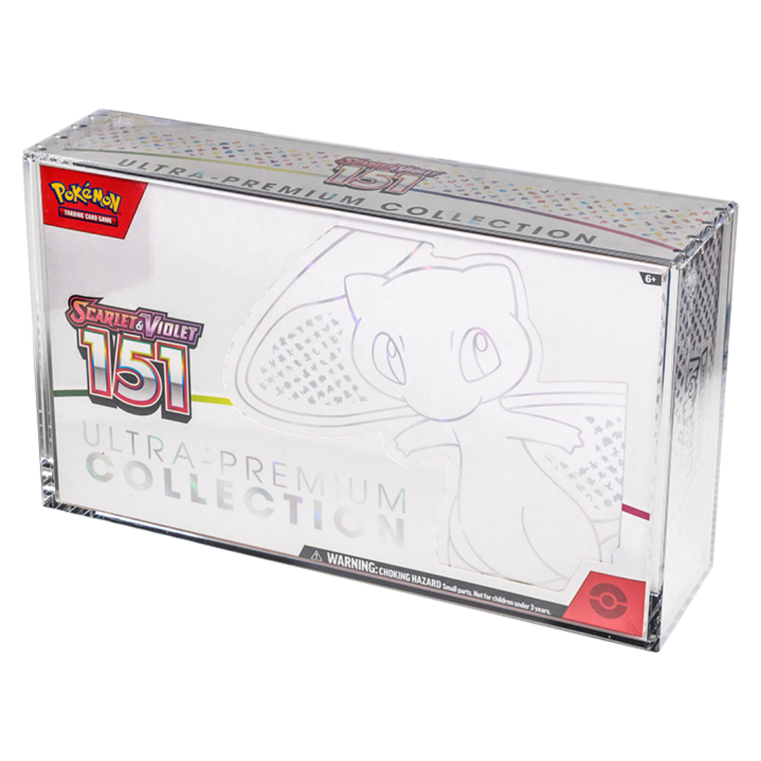 The Acrylic Box | Pokémon 151 Ultra Premium Collection Box | Acryl Case