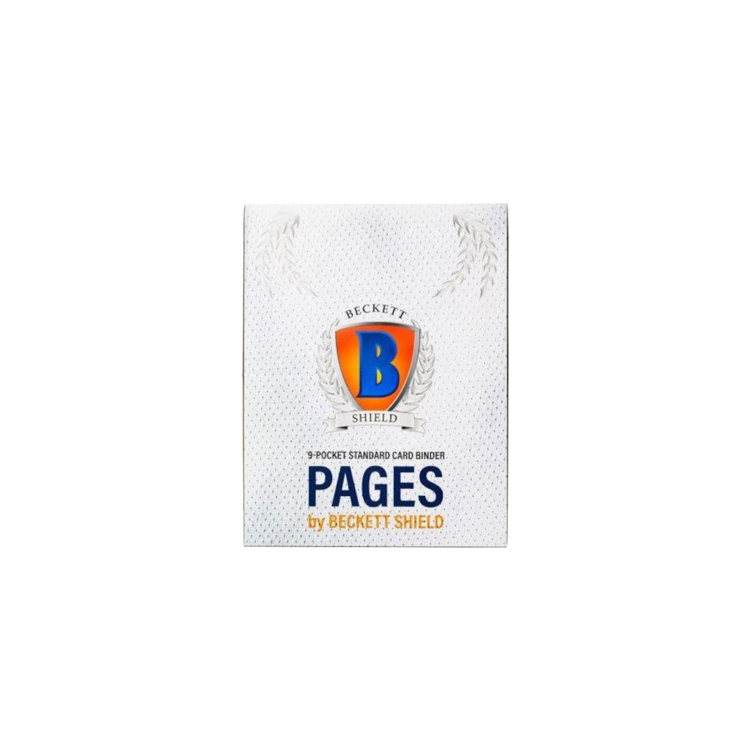 Beckett Shield: 9 Pocket Page Sleeves For Standard Card