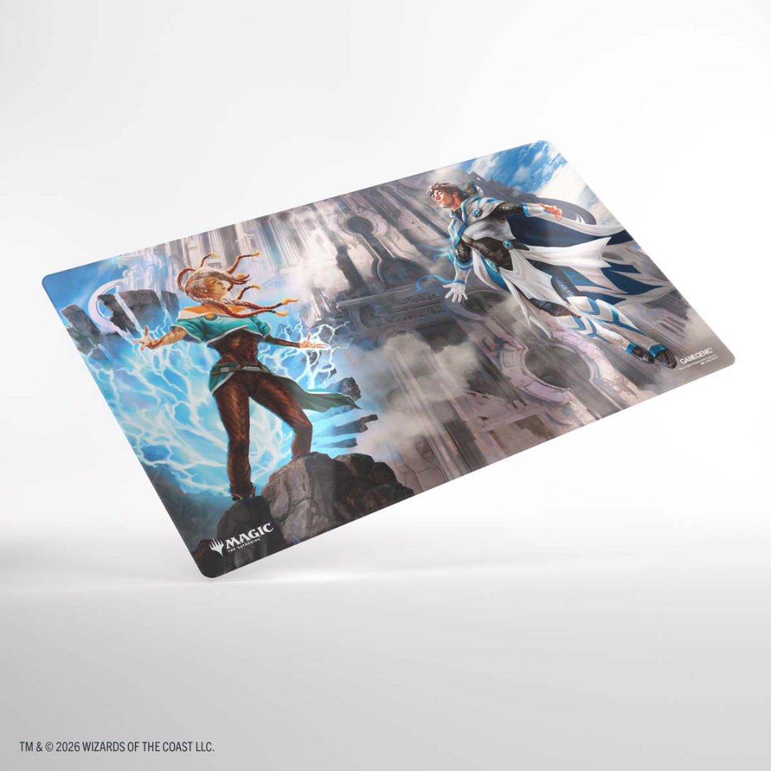 Gamegenic | MTG: Reality Fracture - Tam Beleren, conflicted/Jace, building Reality | Shiny Playmat
