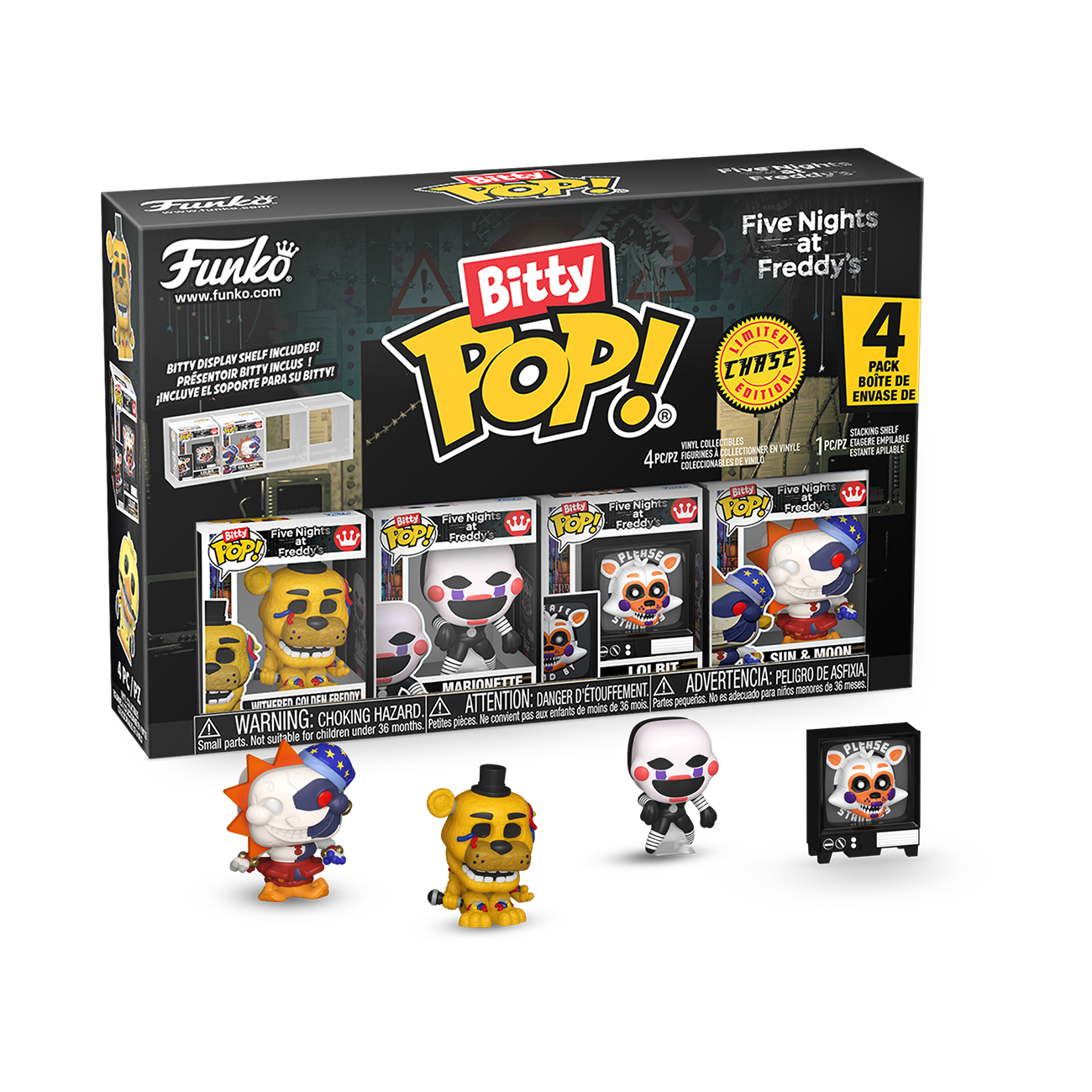 POP! Bitty 4 Pack | Series 5 | Five Nights At Freddy's