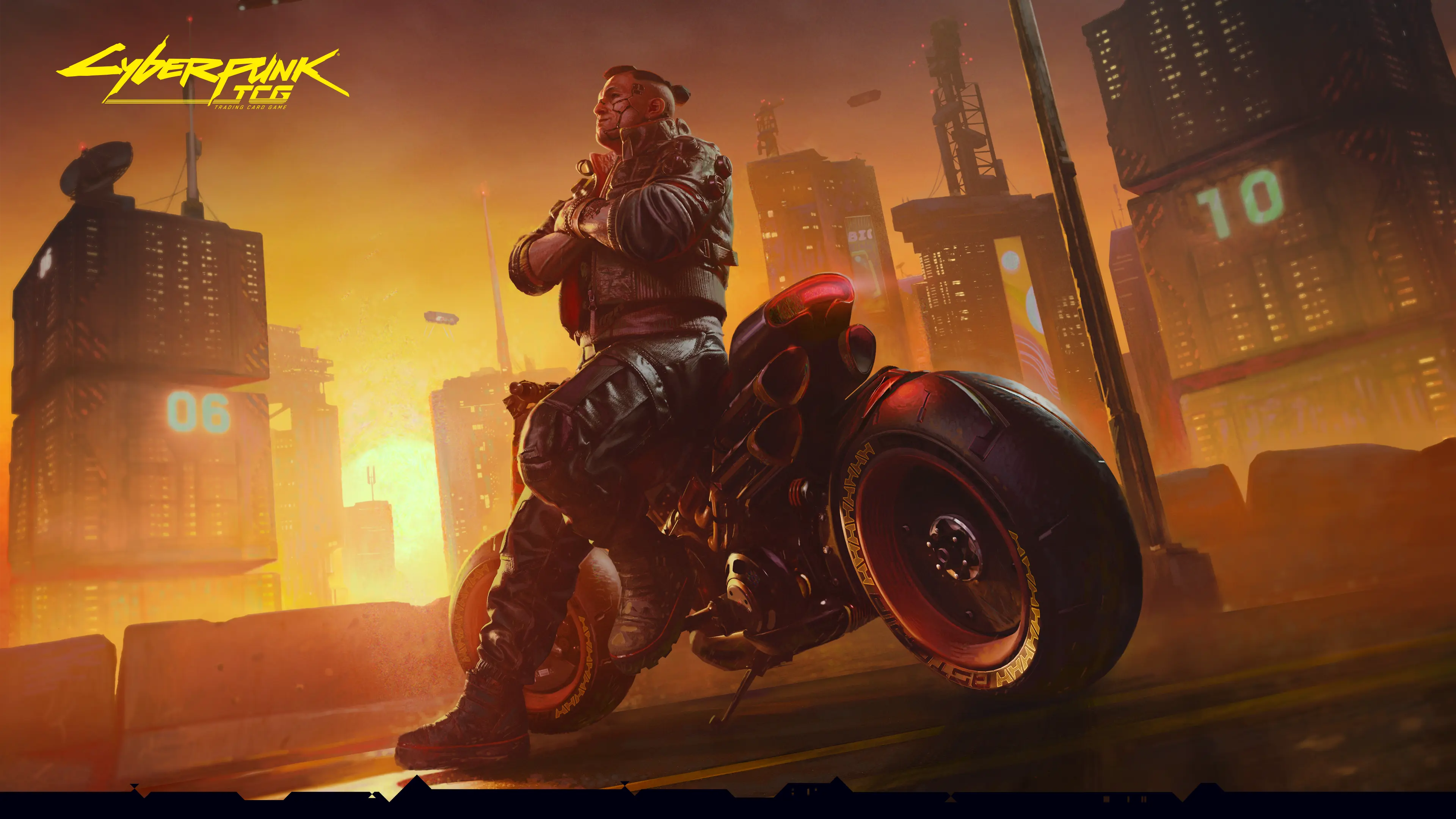 Cyberpunk TCG Hintergrund